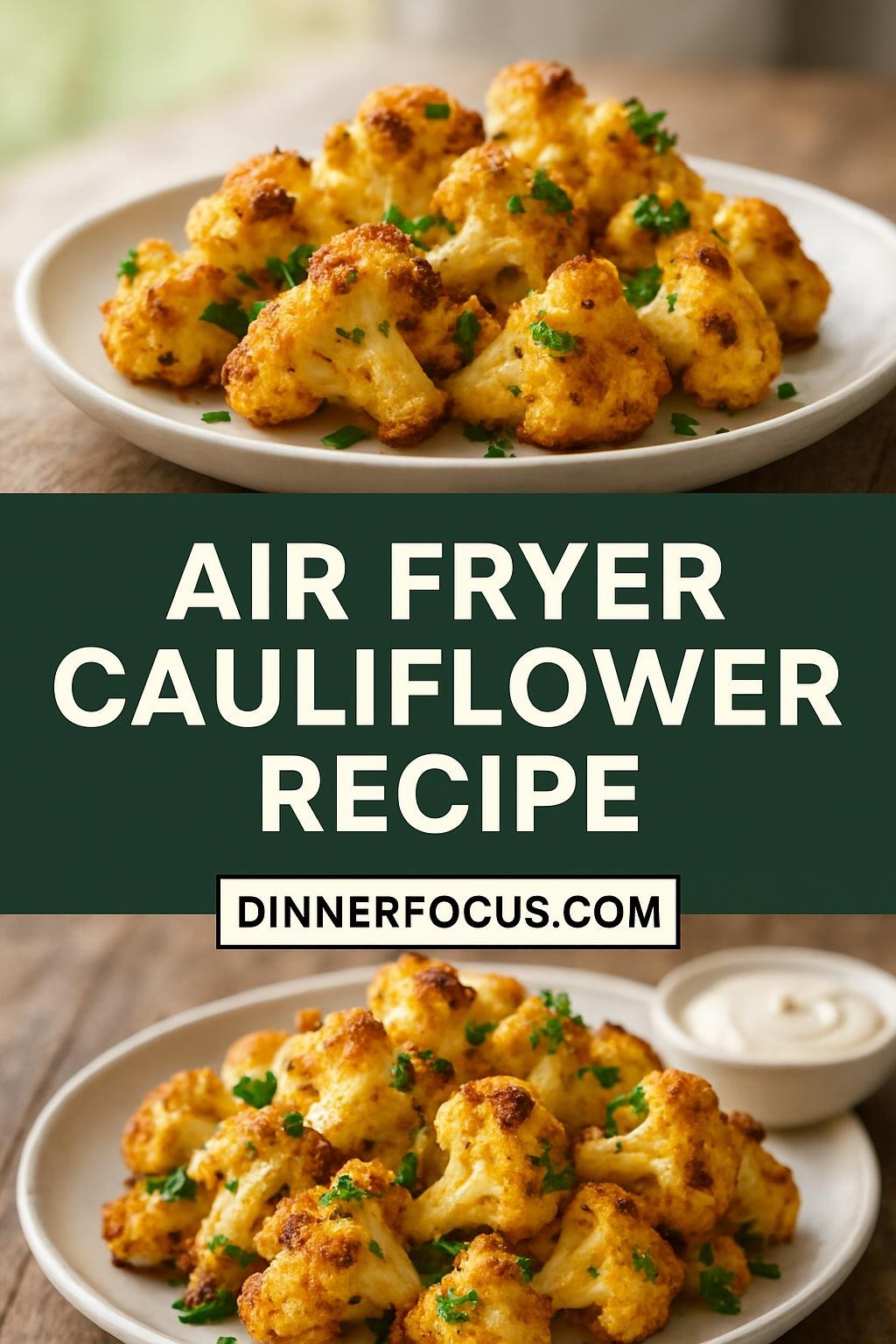 air fryer cauliflower recipe