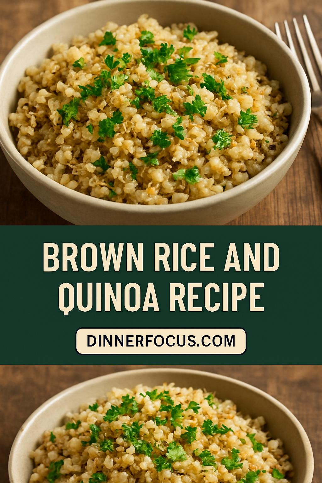 brown rice and quinoa recipe