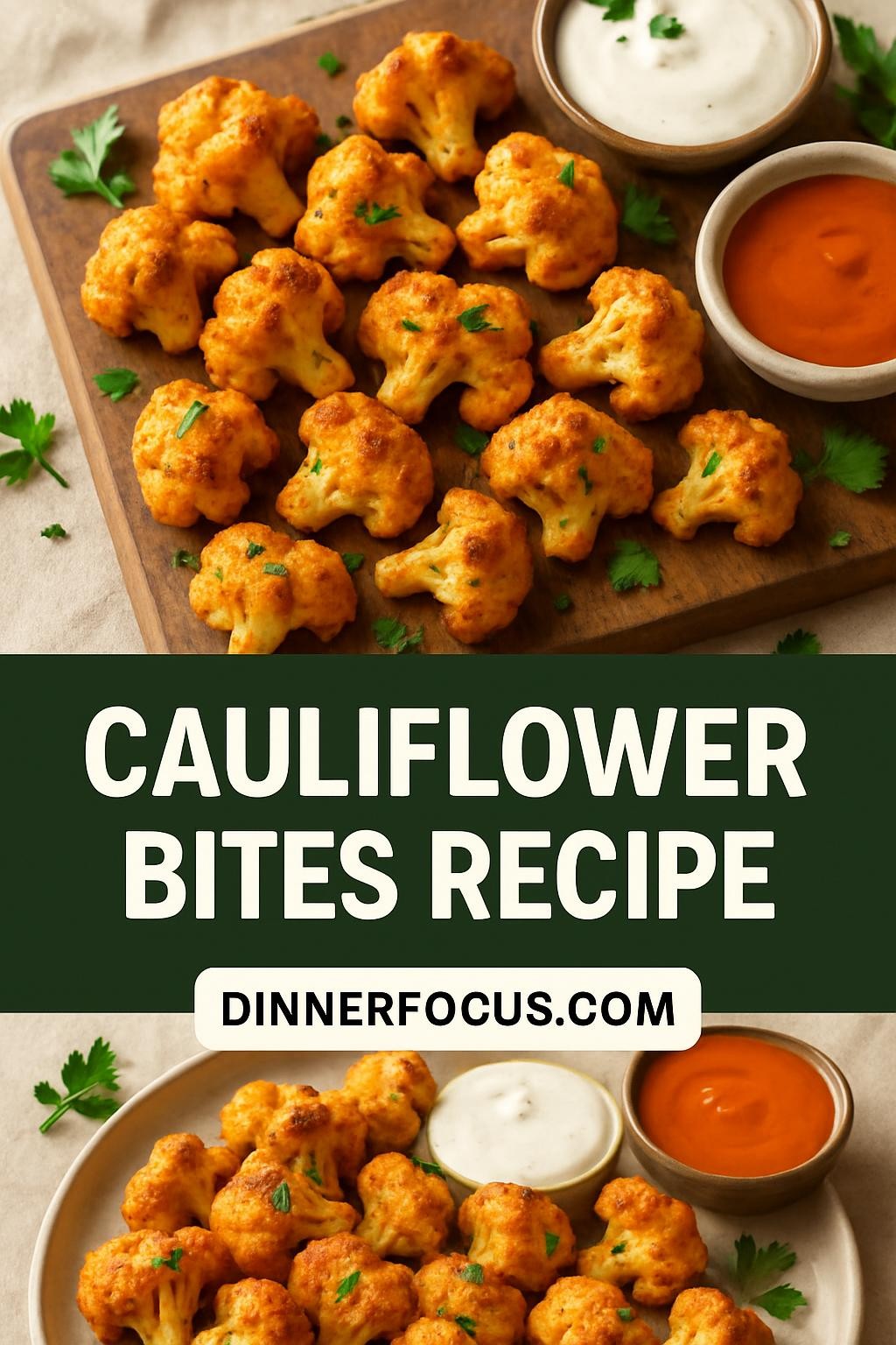 cauliflower bites recipe