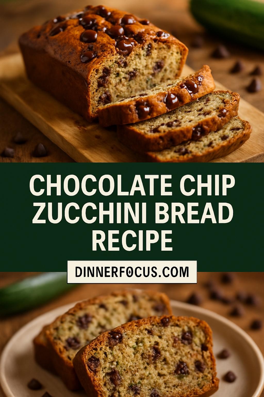 chocolate chip zucchini bread recipe
