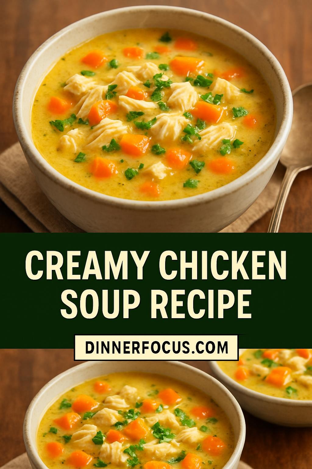 creamy chicken soup recipe