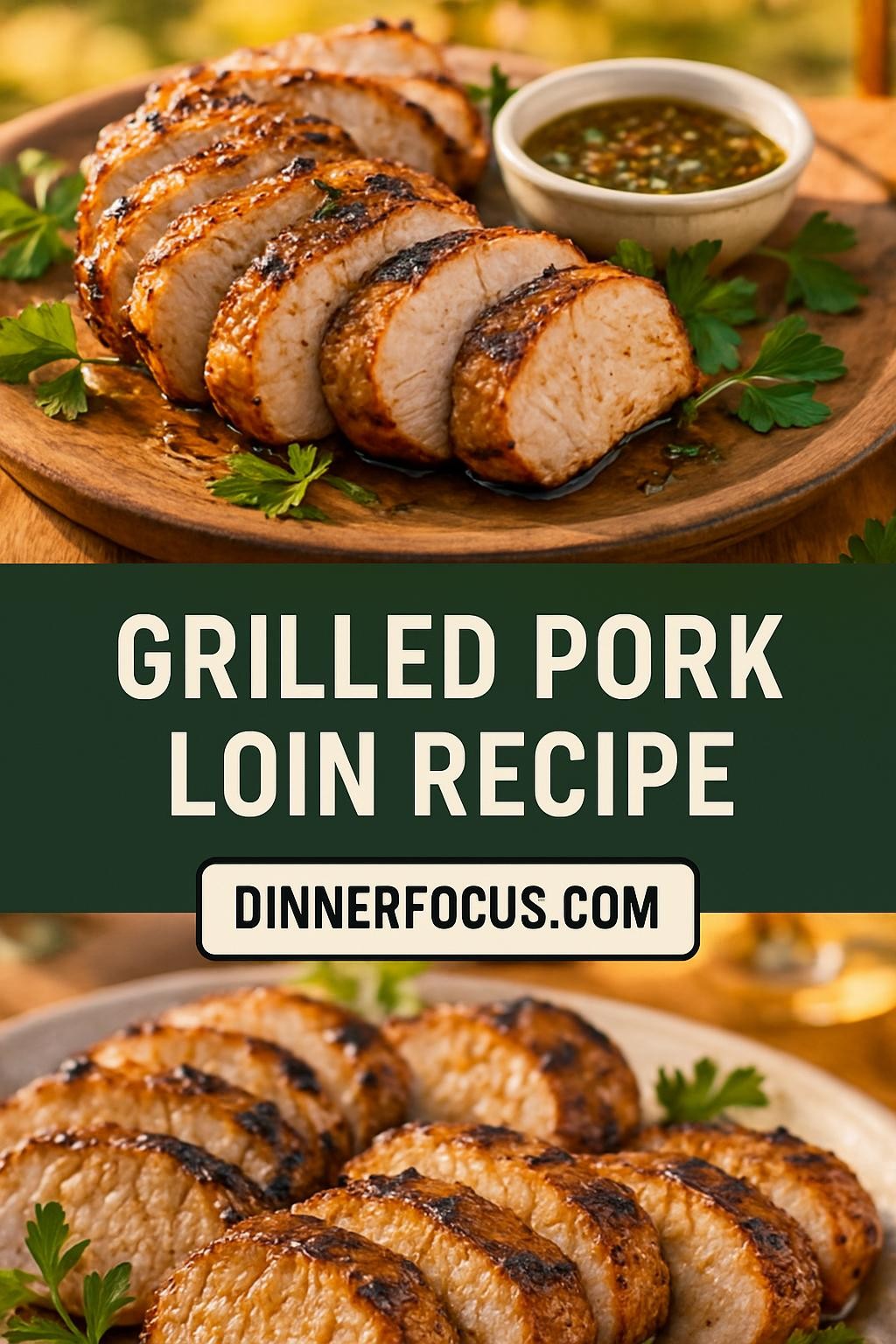 grilled pork loin recipe