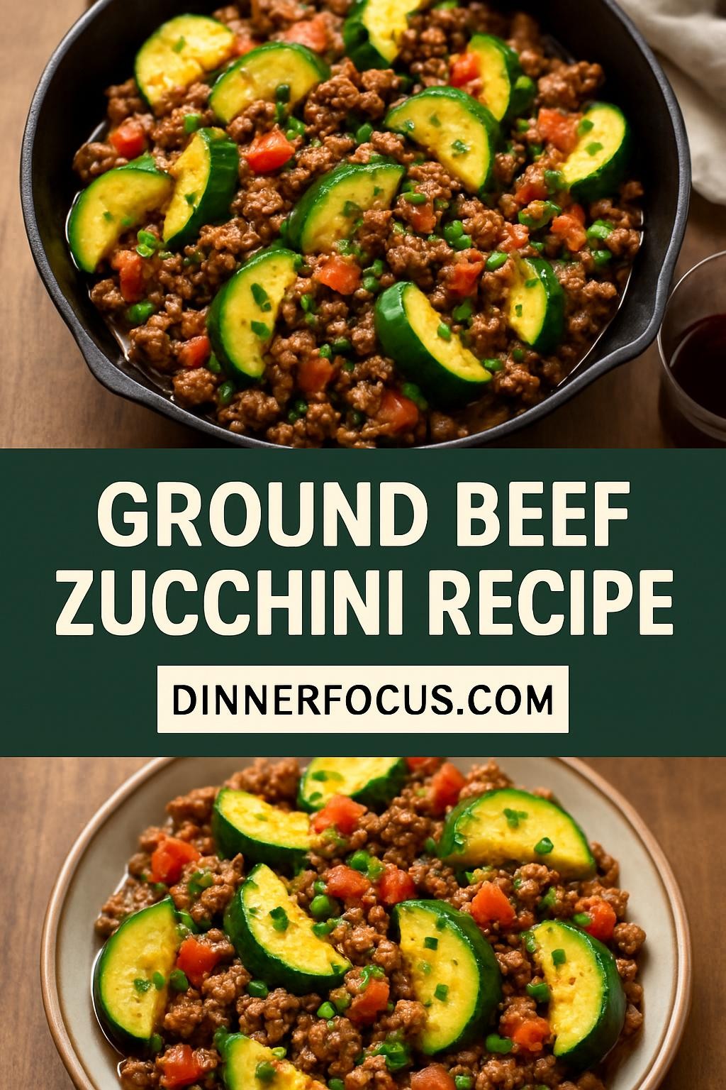 ground beef zucchini recipe