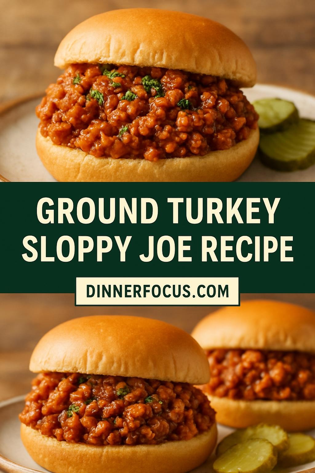 ground turkey sloppy joe recipe