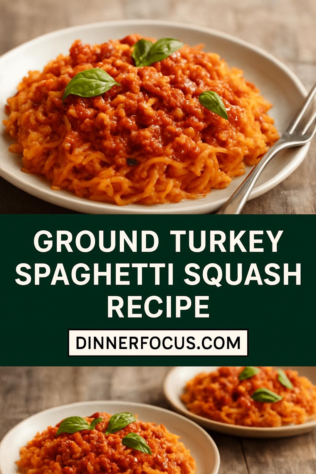 ground turkey spaghetti squash recipe