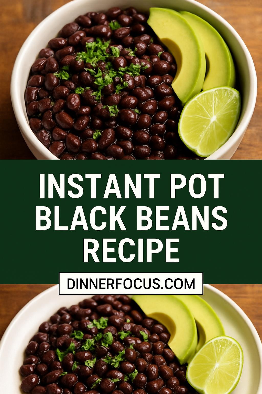 instant pot black beans recipe