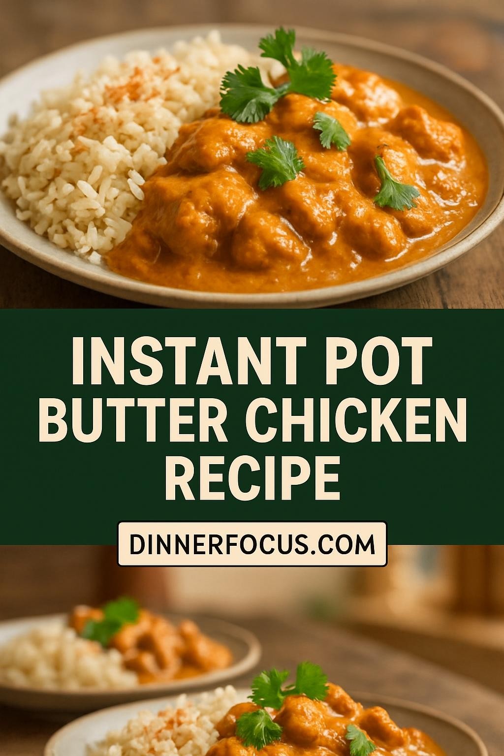 instant pot butter chicken recipe