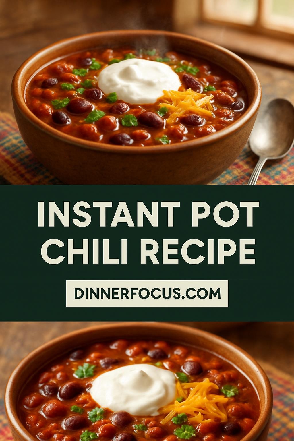 instant pot chilli recipe