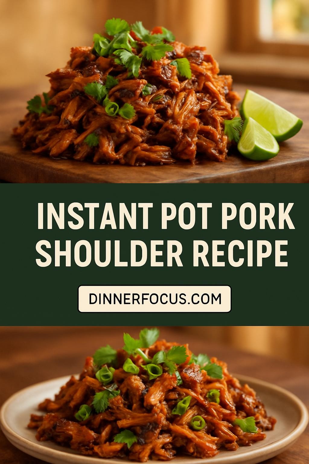 instant pot pork shoulder recipe