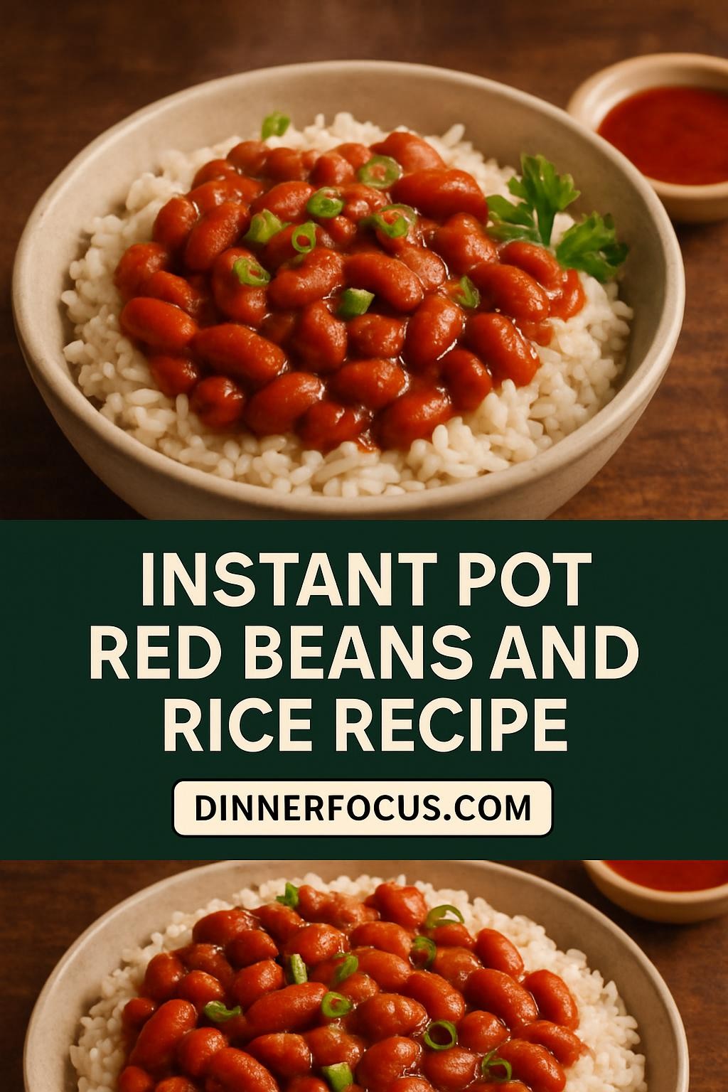 instant pot red beans and rice recipe