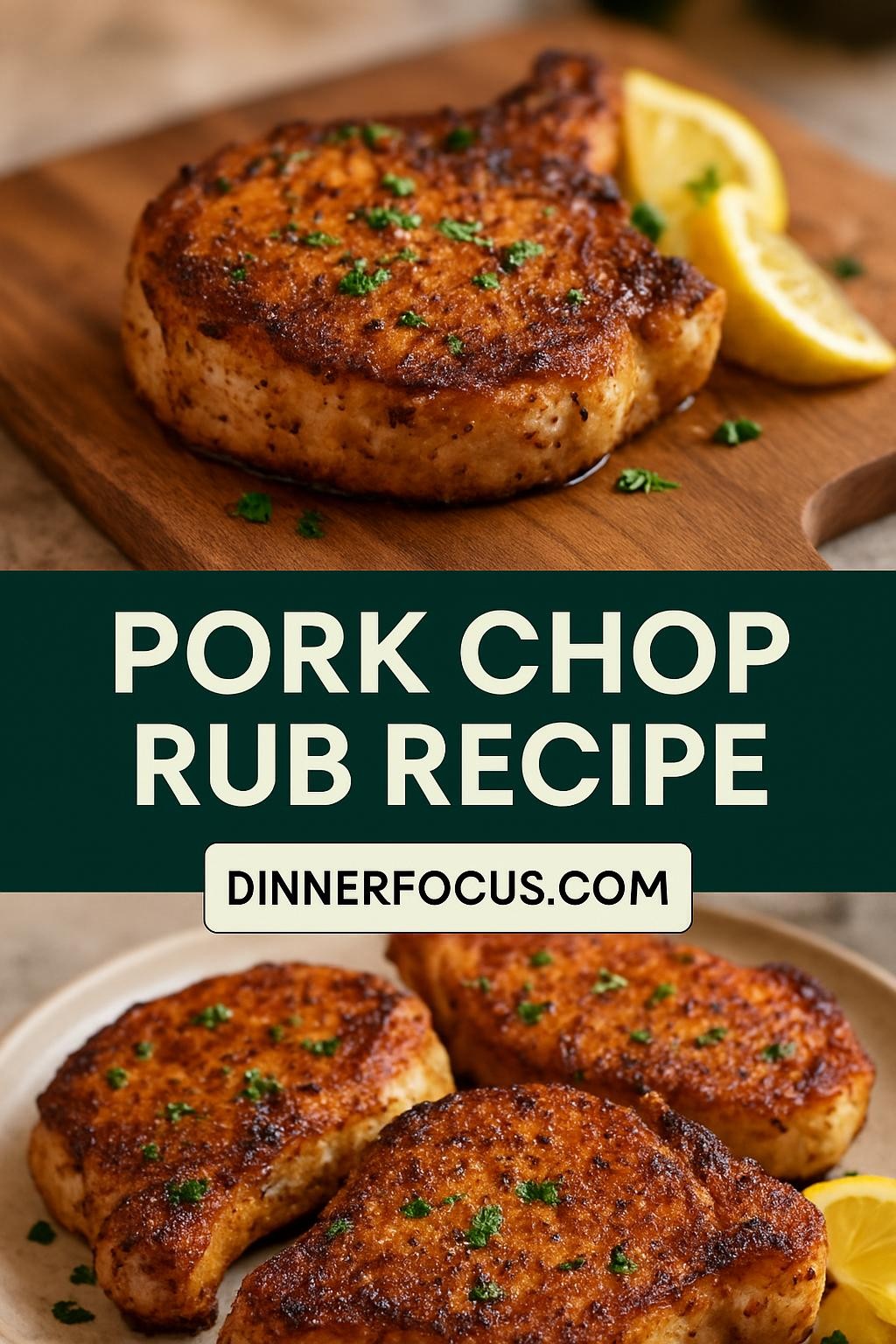pork chop rub recipe