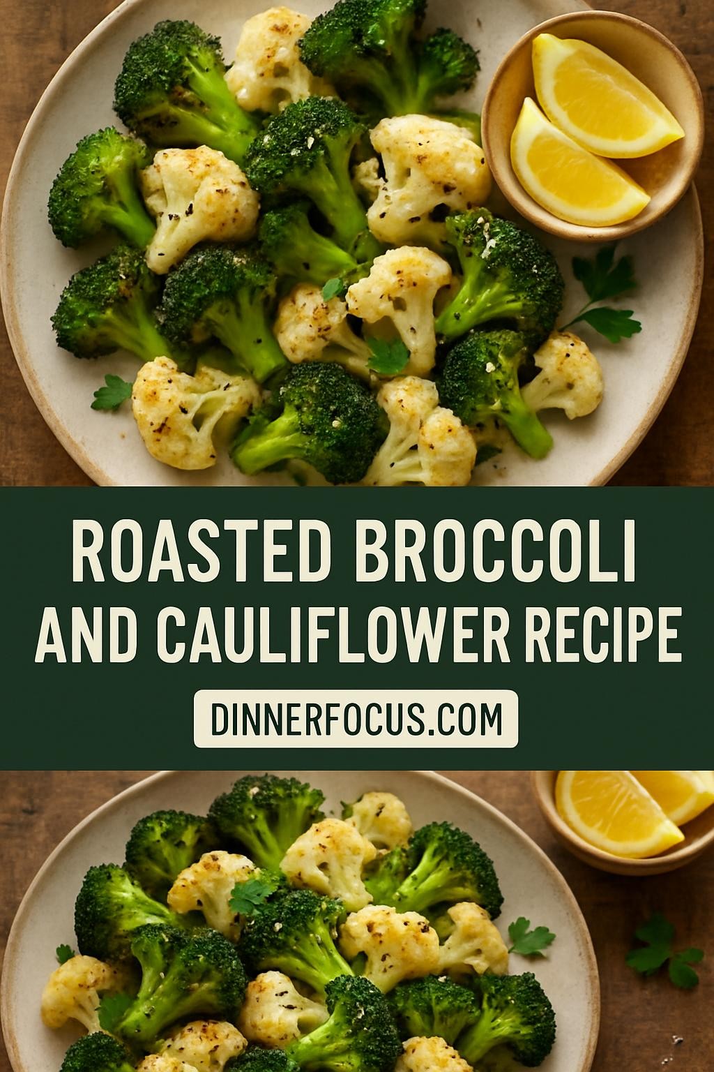 roasted broccoli and cauliflower recipe