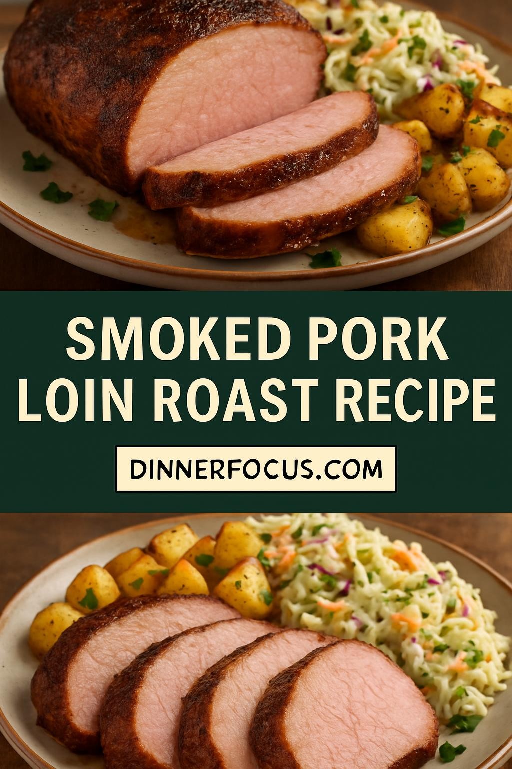smoked pork loin roast recipe