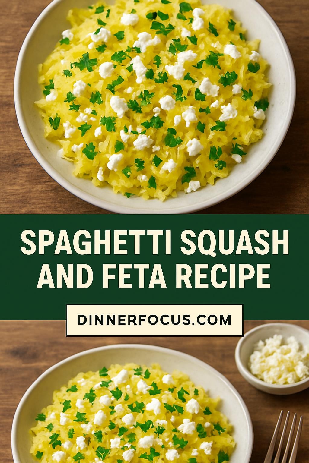 spaghetti squash and feta recipe