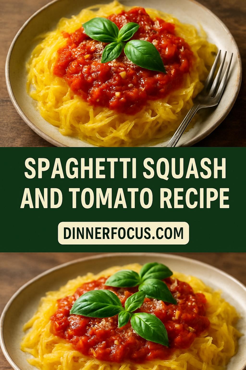 spaghetti squash and tomato recipe