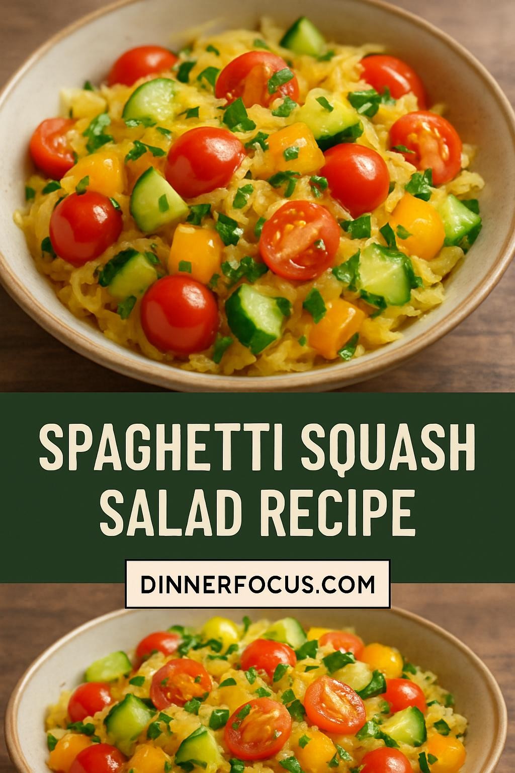 spaghetti squash salad recipe
