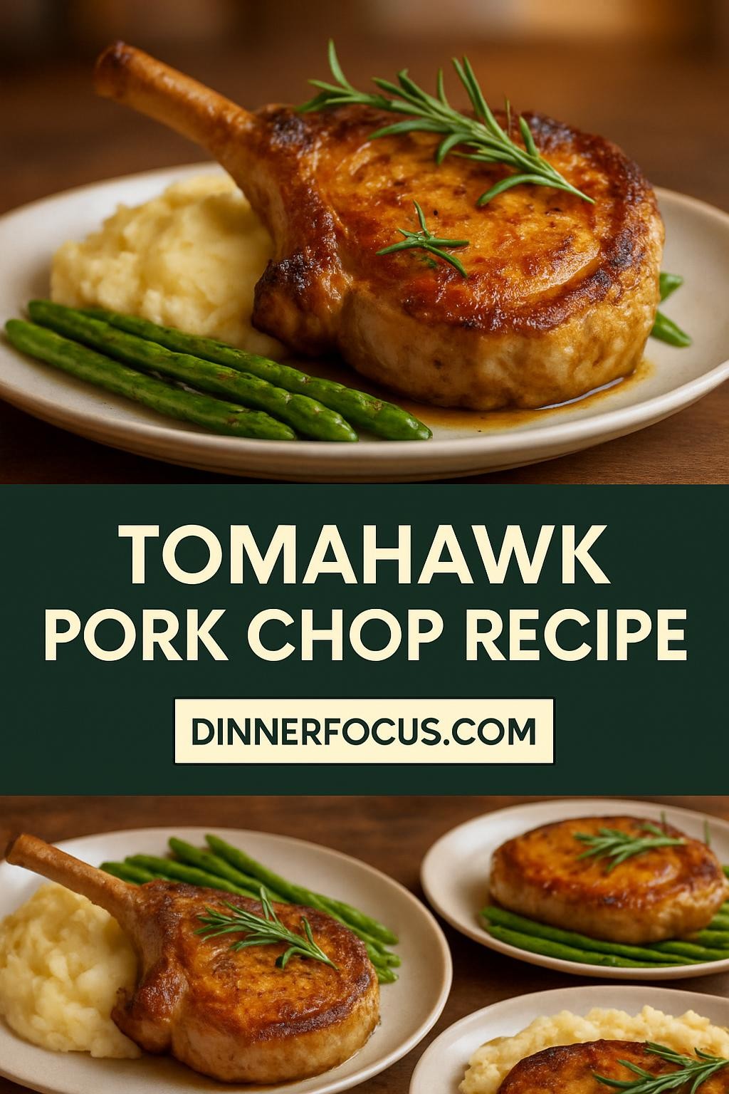 tomahawk pork chop recipe