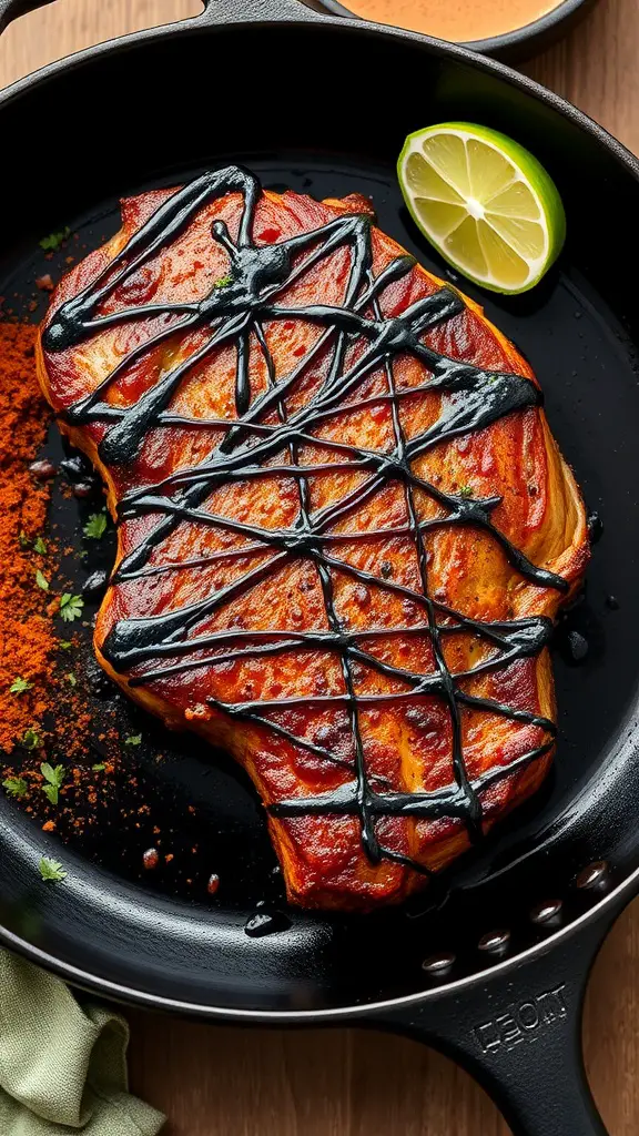 Cajun Blackened New York Strip Steak