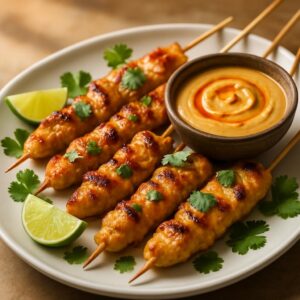 Chicken Satay: Irresistible Grilled Skewers