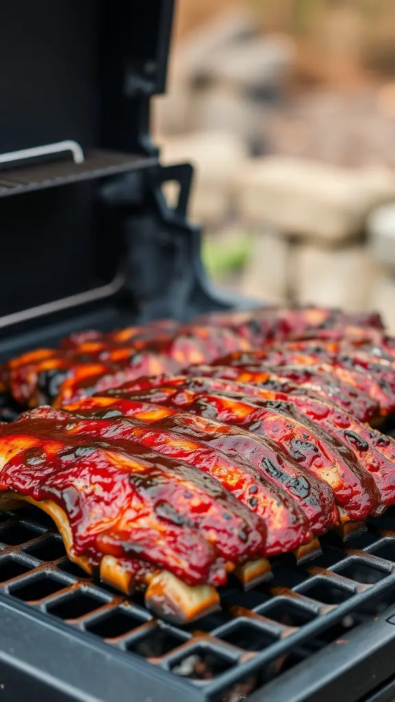 Deliciously glazed BBQ ribs with a hint of pineapple and chipotle.