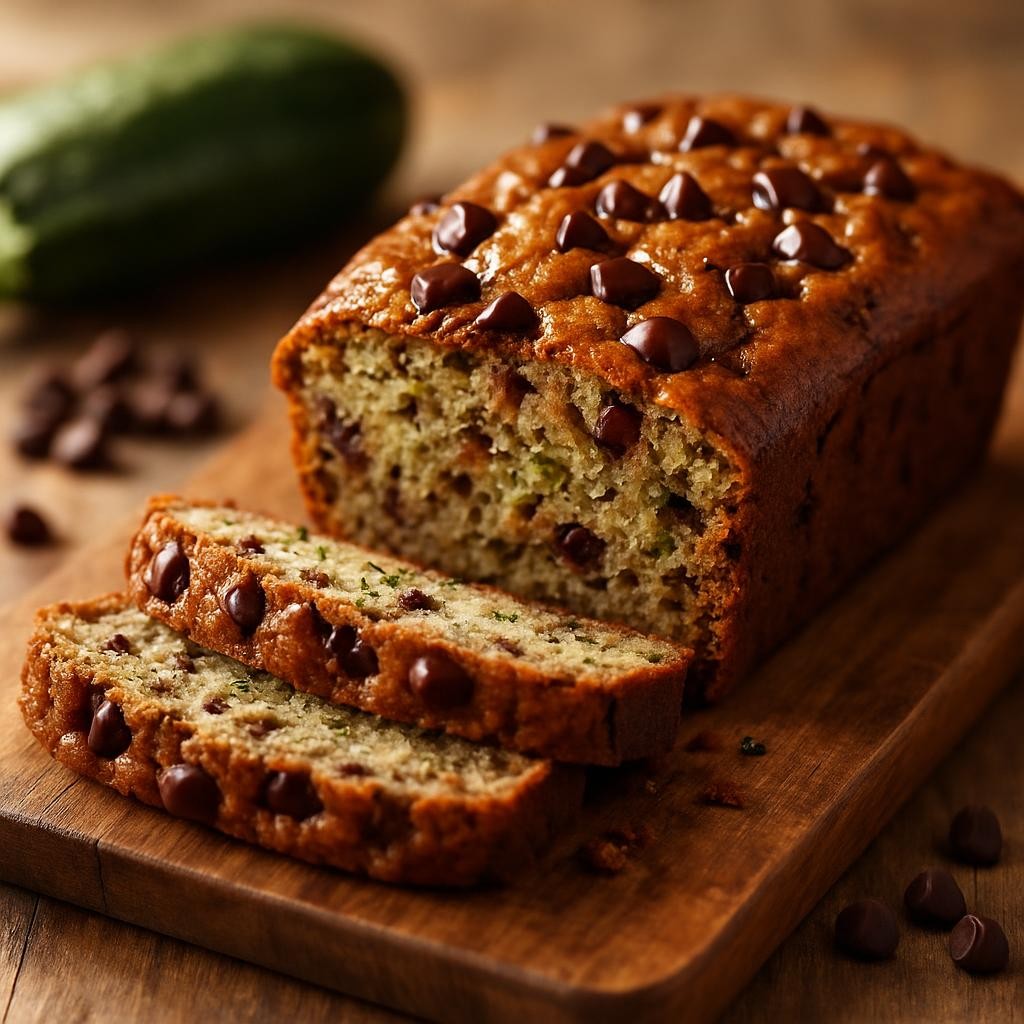 chocolate chip zucchini bread recipe