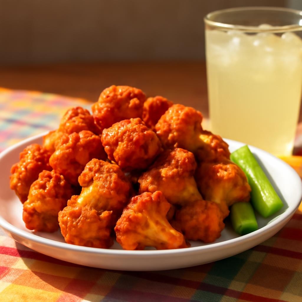 Air Fryer Buffalo Cauliflower recipe