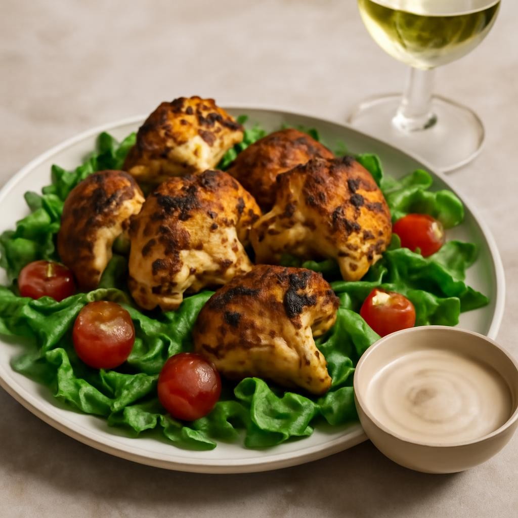 Grilled Spiced Cauliflower