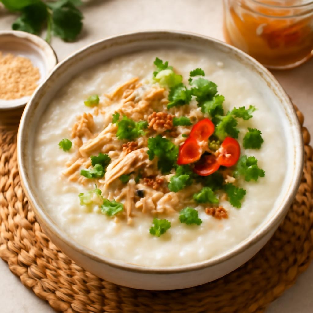 Instant Pot Congee (Rice Porridge)