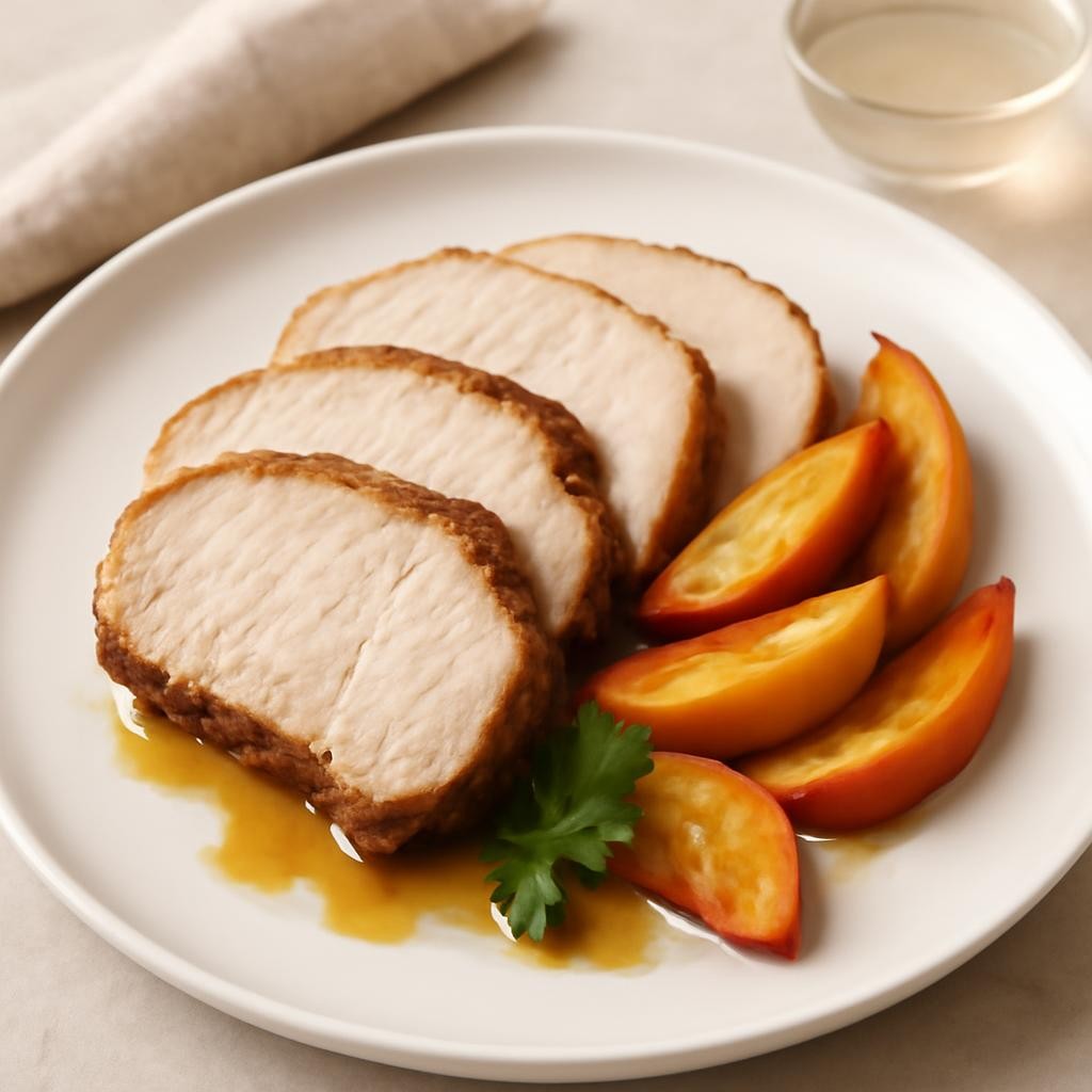 Roast Pork Loin with Apples
