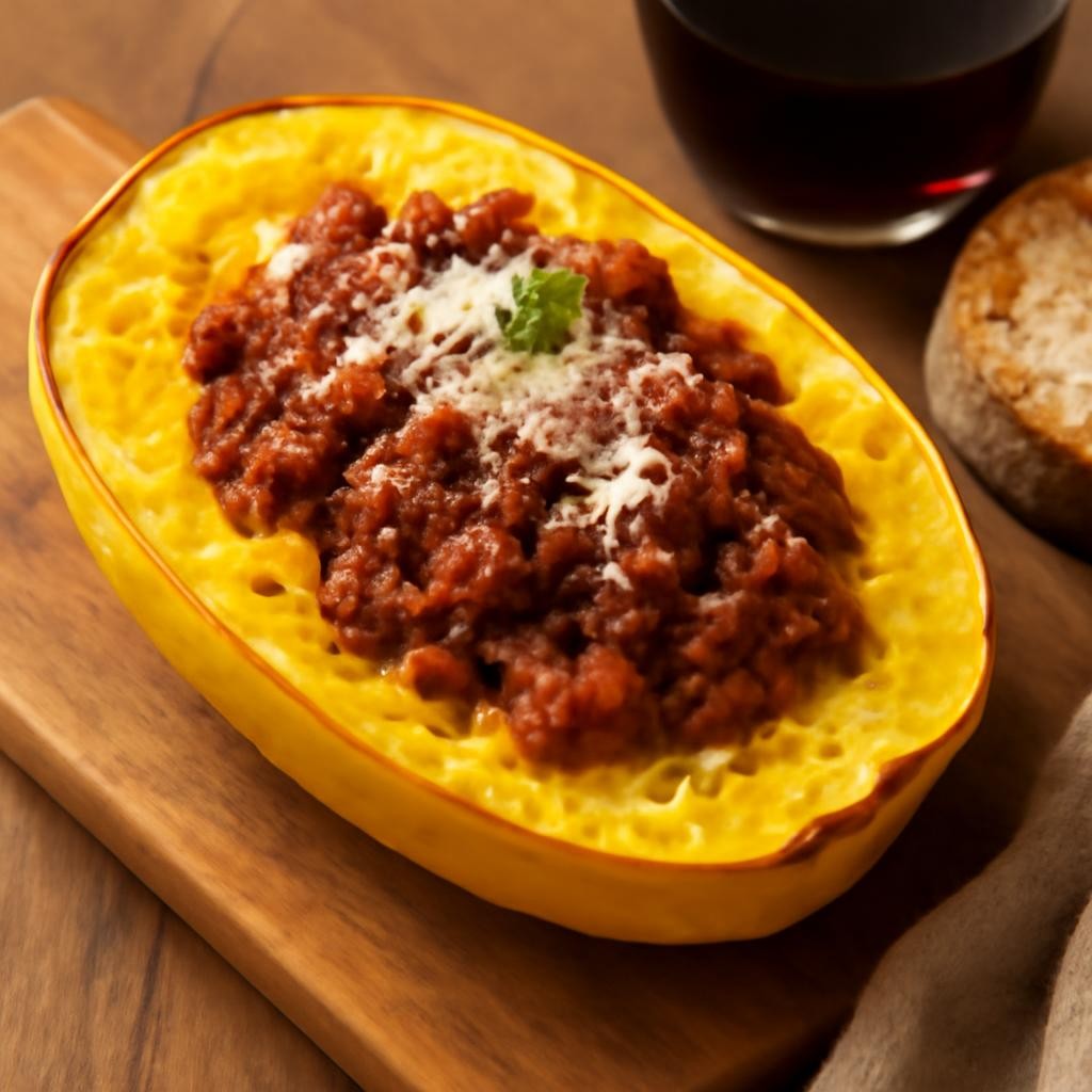 Spaghetti Squash Bolognese