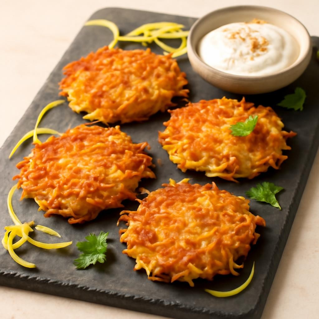Spaghetti Squash Latkes
