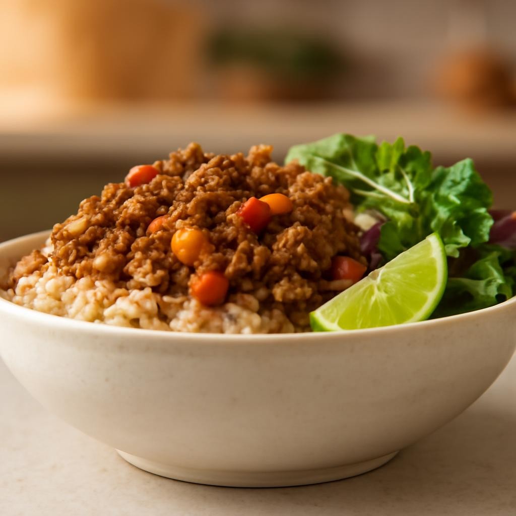 ground beef and quinoa recipe