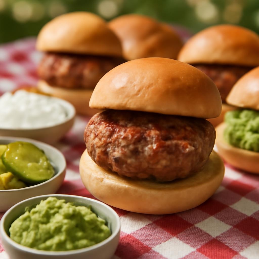 ground turkey sliders recipe
