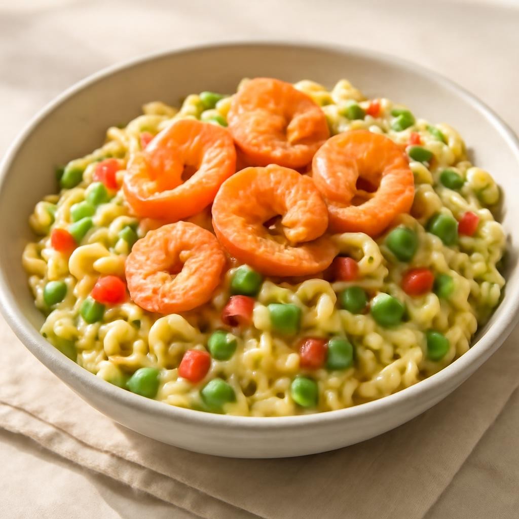 shrimp macaroni salad recipe