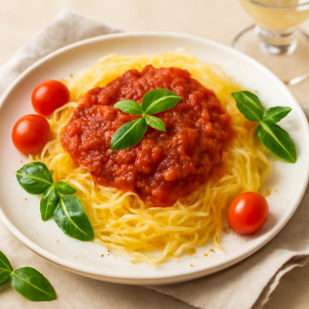 spaghetti squash and tomato recipe