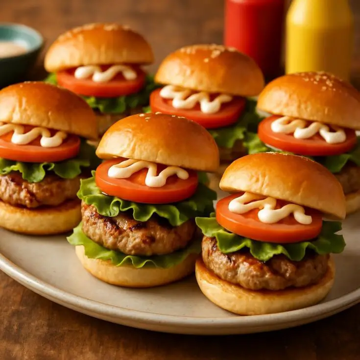 Ground Turkey Sliders