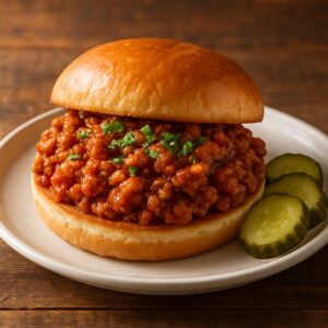 Ground Turkey Sloppy Joe: A Healthier Take on a Classic