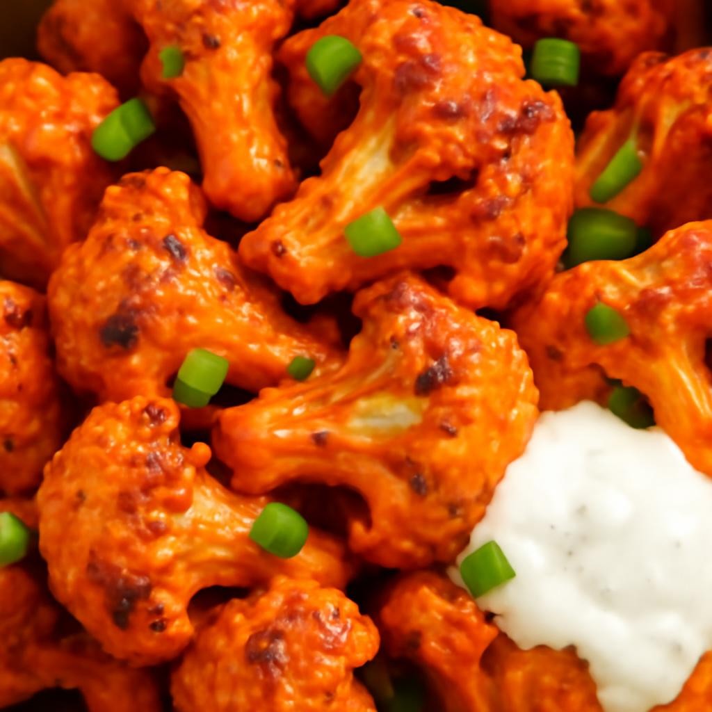 Air Fryer Buffalo Cauliflower recipe