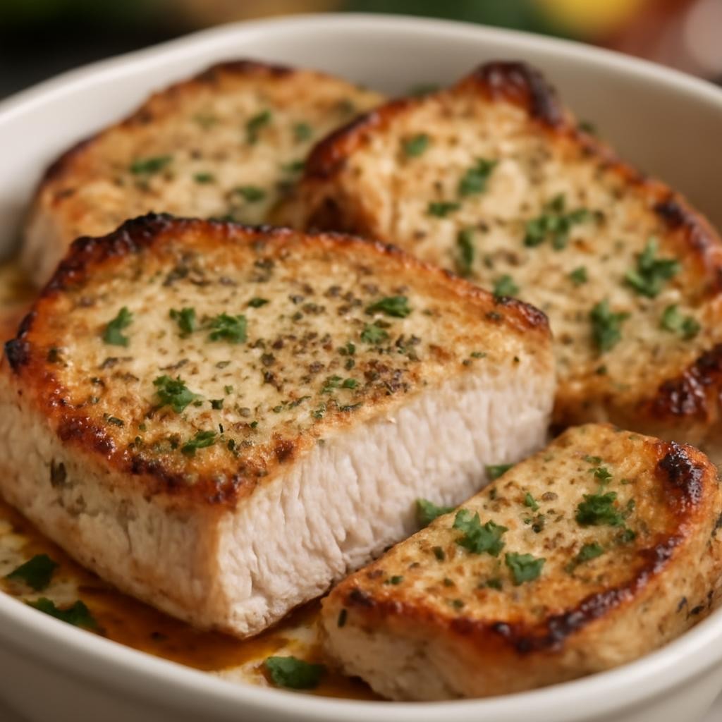 Baked Ranch Pork Chops