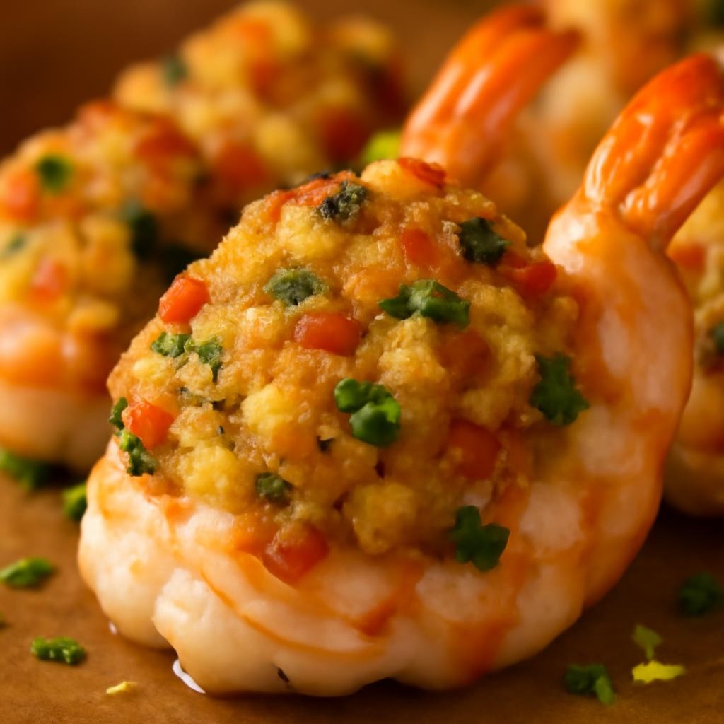Baked Stuffed Shrimp