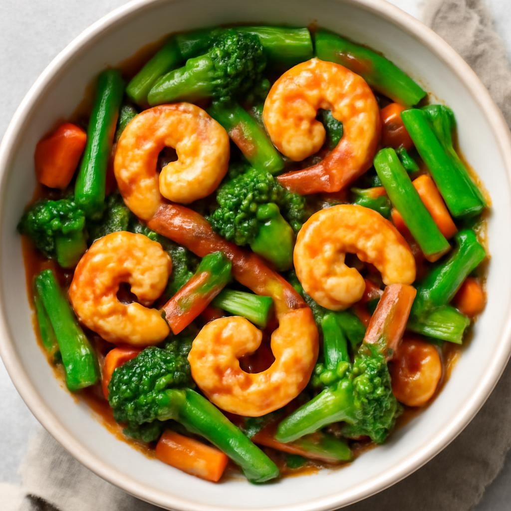 Garlic Shrimp Stir Fry