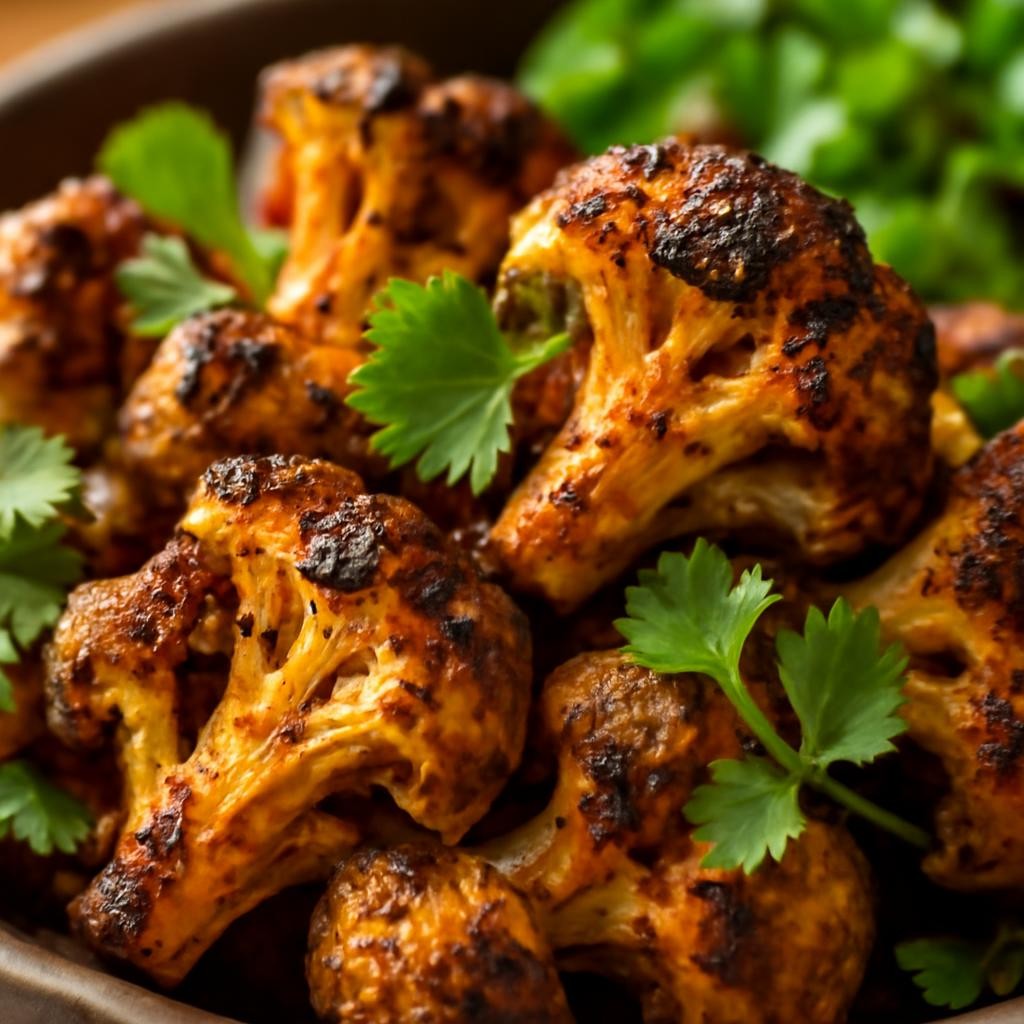 Grilled Spiced Cauliflower