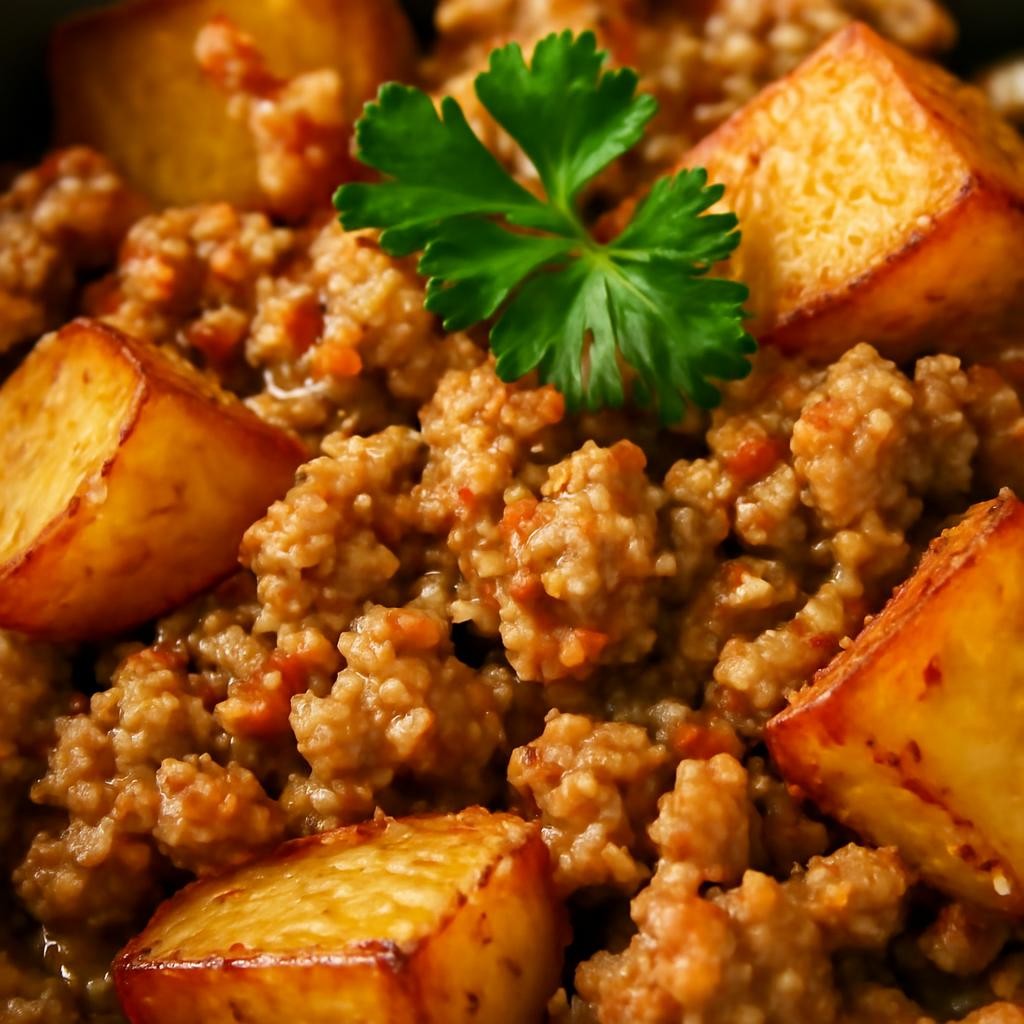 Ground Turkey with Potatoes
