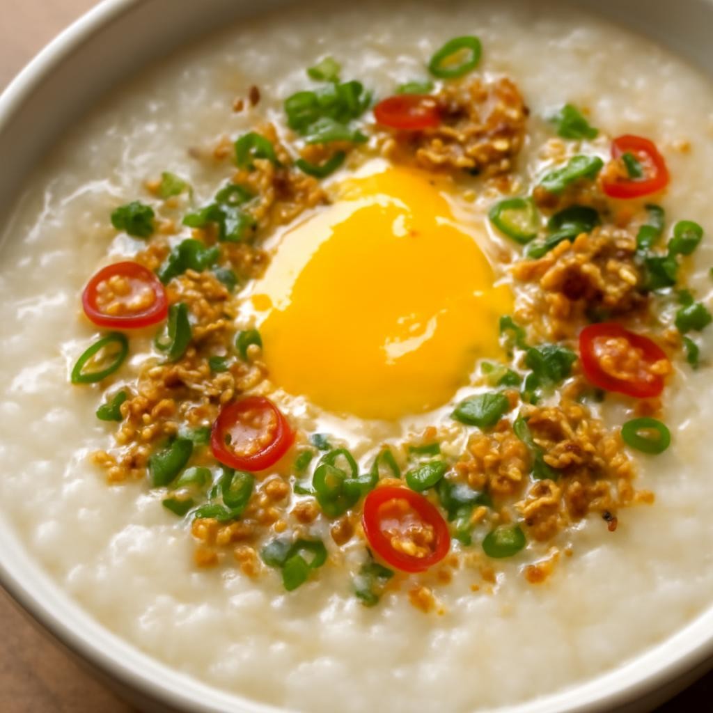 Instant Pot Congee (Rice Porridge)