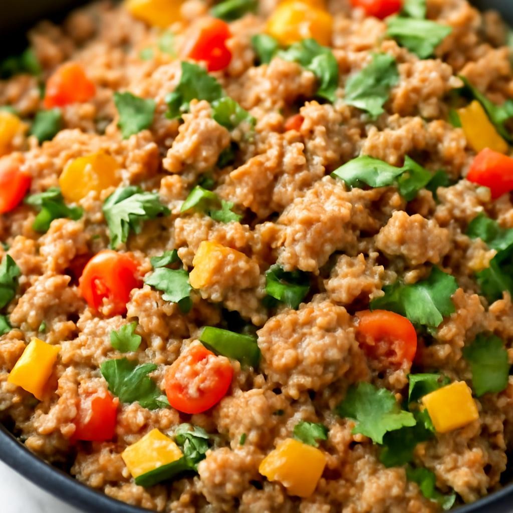 Quinoa Ground Turkey Skillet