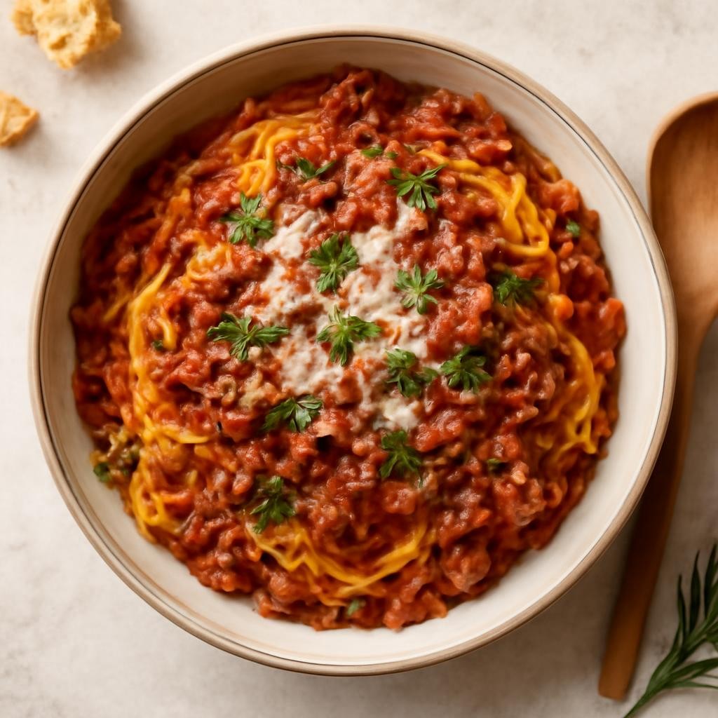 Spaghetti Squash Bolognese