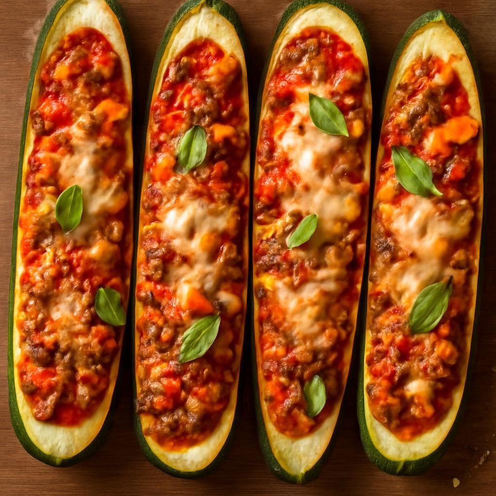Stuffed Zucchini Boats