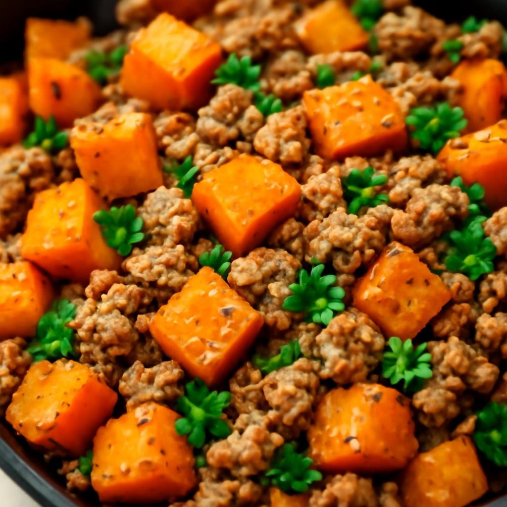 Turkey Butternut Squash Skillet