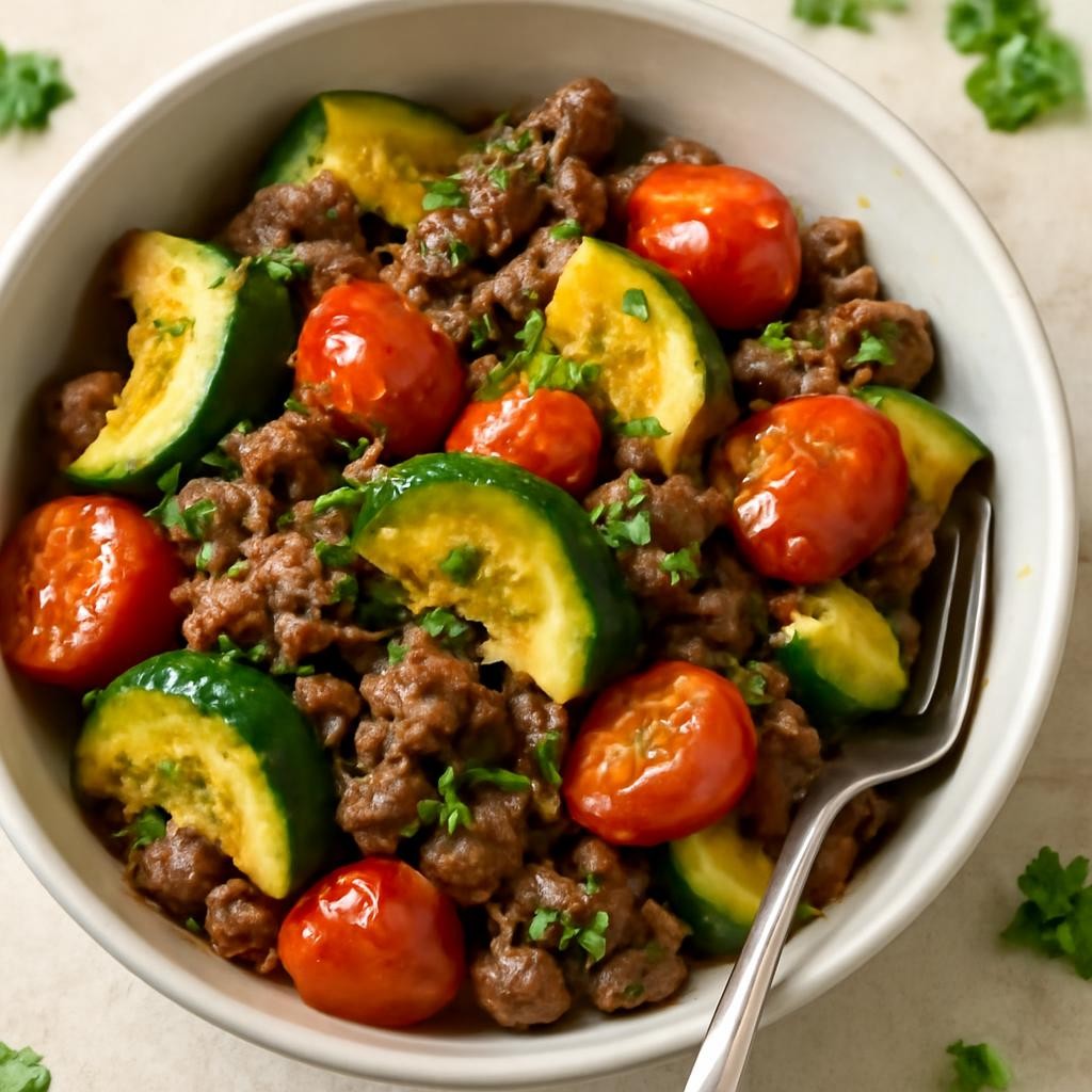 ground beef zucchini recipe