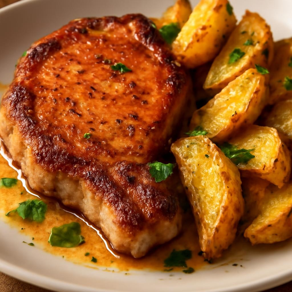 pork chop and potato recipe